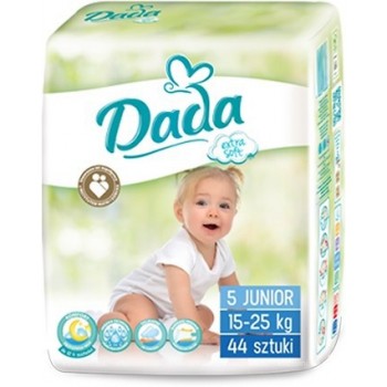 Підгузники дитячі DADA Extra Soft (5) junior 15-25 кг 44 шт