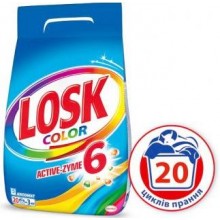 Пральний порошок Losk Color автомат 3 кг