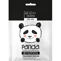 Маска тканевая отбеливающая Beautyderm Animal Panda 25 мл (4820185221597)