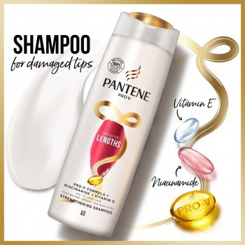 Шампунь для волосся Pantene Pro-V Нескінченна довжина 400 мл (8700216058155)