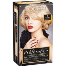 Фарба для волосся L'oreal Recital Preference 9 дуже світло- русий