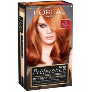 Стойкая гель-краска для волос L'Oreal Paris Recital Preference тон 74 174 мл (3600521410370)