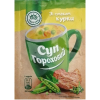 Суп Гороховый Ласочка со вкусом Курицы 22 г (4820043253326)