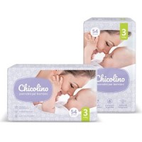 Подгузники детские Chicolino (3) от 4-9 кг 54шт (4823098406327)