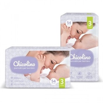 Підгузки дитячі Chicolino  (3) від 4-9 кг 54шт (4823098406327)