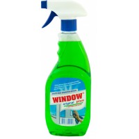 Средство для мытья Window Plus распылитель 500 мл зеленый (4820167000448)