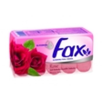 Мыло Fax 5 * 70 г роза