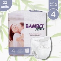 Підгузки-трусики Bambo Nature 4 (8-15 кг) 22 шт (190509002145)