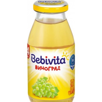 Фруктовый напиток Bebivita Виноград 200 мл (9007253101684) 