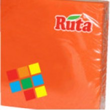 Салфетка Ruta Color оранжевая 20 листов (4820023742642)