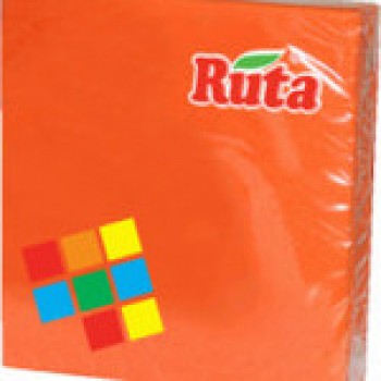 Серветка Ruta Color оранжева 20 листів (4820023742642)