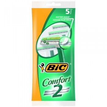 Станки для гоління BIC Comfort 2  5 шт (3086127500163)