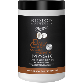 Маска Bioton Cosmetics Naturе Daily Care для всех типов волос 1000 мл (4820026153780)