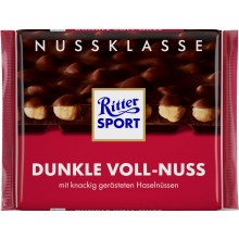 Шоколад Ritter Sport Dunkle Voll-Nuss 100 г (4000417702005)