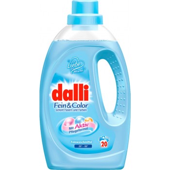 Рідкий засіб для прання Dalli Fein & Color 1.1 л 20 циклів прання (4012400524006)