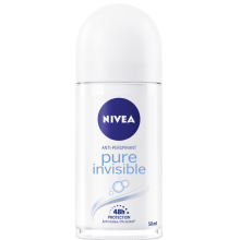 Дезодорант роликовый для женщин NIVEA Невидимая Защита 50 мл (4006000032603)