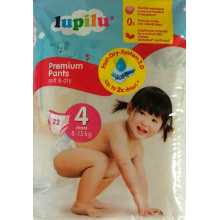 Подгузники-трусики Lupilu Premium Soft&Dry 4 (8-15кг) 22 шт (4056489352327)