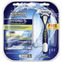 Сменные кассеты для бритья Wilkinson Sword (Schick) HYDRO 5 Power 5 шт + Бритва Wilkinson Sword HYDRO 5 Power в ПОДАРОК!