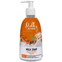 Жидкое крем-мыло Milky Dream Миндальное молочко и масло Ши дозатор 500 мл (4820205303043)