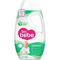 Рідкий засіб для прання дитячої білизни Teo Bebe Gentle & Clean Aloe 945 мл 21 цикл прання (3800024048494)