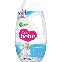 Жидкое средство для стирки детского белья Teo Bebe Gentle & Clean Sensitive 945 мл 21 цикл стирки (3800024048517)