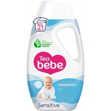 Жидкое средство для стирки детского белья Teo Bebe Gentle & Clean Sensitive 945 мл 21 цикл стирки (3800024048517)