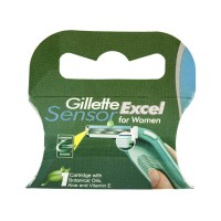 Змінний картридж жіночий для гоління Gillette Sensor Excel 1 шт (3014260255886)