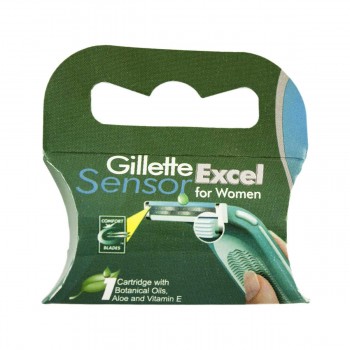 Сменный картридж женский для бритья Gillette Sensor Excel 1 шт (3014260255886)