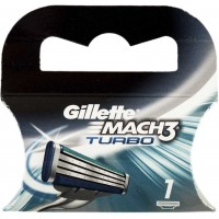 Сменный картридж для бритья Gillette Mach3 Turbo 1 шт (3014260255817)