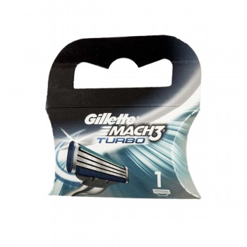 Змінний картридж для гоління Gillette Mach3 Turbo 1 шт (3014260255817)