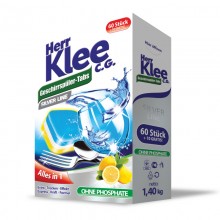 Таблетки для посудомоечной машины Herr КLEE Silver Line 60 + 10 шт. (4260418930467)