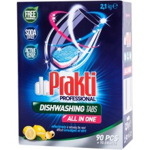 Таблетки для посудомоечной машины  Dr.Prakti  90 + 15 шт (5900308777114)