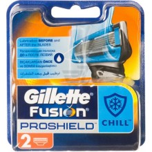 Сменные картриджи для бритья Gillette Fusion ProShield Chill 2 шт (7702018412334)