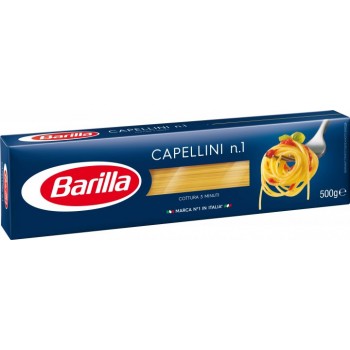 Макароны Barilla Capellini №1 тонкие спагетти 500 г (8076800195019)