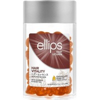 Витаминные капсулы для волос Ellips Здоровье волос с Женьшенем и Медом 50 шт (8993417200458)