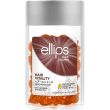Витаминные капсулы для волос Ellips Здоровье волос с Женьшенем и Медом 50 шт (8993417200458)