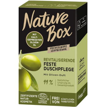 Твердий гель для душу Nature Box Olive 100 г (4015100449129)
