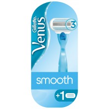 Станок для гоління жіночий Gillette Venus Smooth з 2 змінними картриджами (7702018322985)