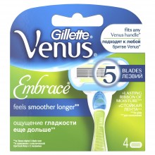 Змінні картриджі для гоління Venus Embrace (4 шт) (7702018955527)