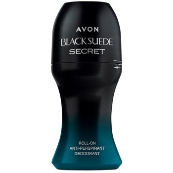 Шариковый мужской дезодорант-антиперспирант Avon Black Suede Secret 50 мл (5059018246974)