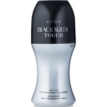 Шариковый мужской дезодорант-антиперспирант Avon Black Suede Touch 50 мл (5050136898502)
