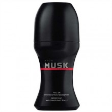 Шариковый мужской дезодорант-антиперспирант Avon Musk Vulcain 50 мл (5050136642389)