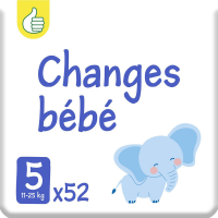 Подгузники Pouce Changes Bebe 5 (11-25 кг) 52 шт (3596710741717)