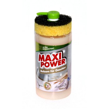 Засіб для миття посуду Maxi Power з бальзамом 1 л (4823098402800)