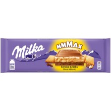Шоколад молочний Milka Choco & Biscuit 300 г (7622200009084)