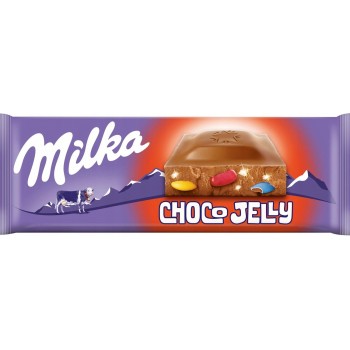 Шоколад молочный Milka Choco Jelly 250 г (7622210248671)