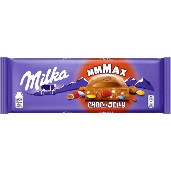 Шоколад молочный Milka Choco Jelly 250 г (7622210248671)