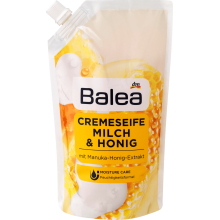 Рідке крем-мило Balea Millch&Honig Молоко і мед дой-пак 500 мл (4010355565679)