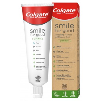 Зубная паста Colgate Smile For Good protection 2 шт х 75 мл (8718951329737)