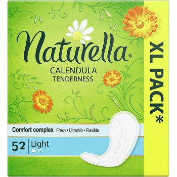 Щоденні гігієнічні прокладки Naturella Calendula Light 52 шт  (8001090603845)